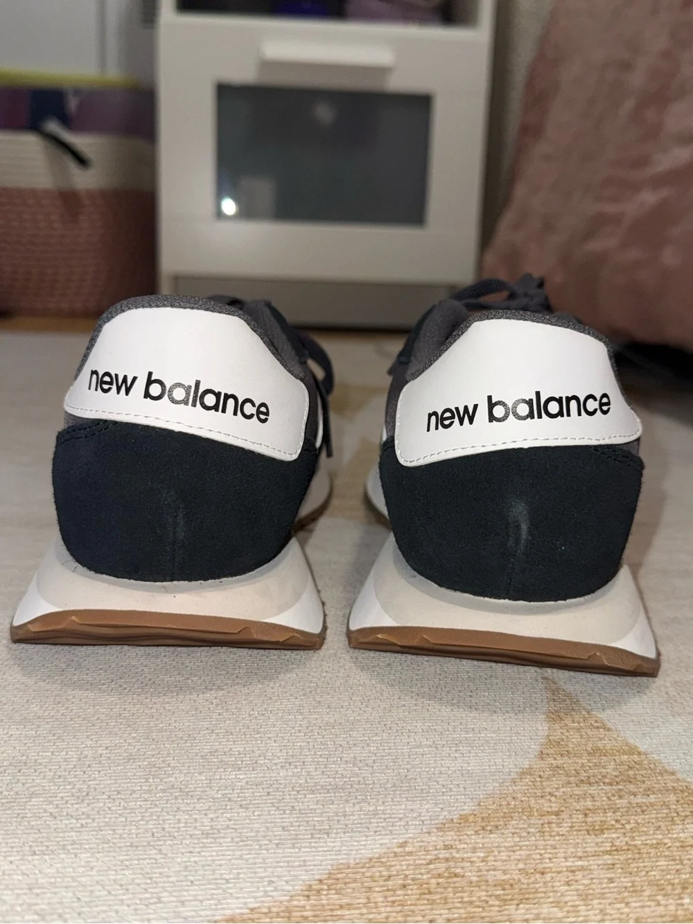New Balance Black, Grey & White 237